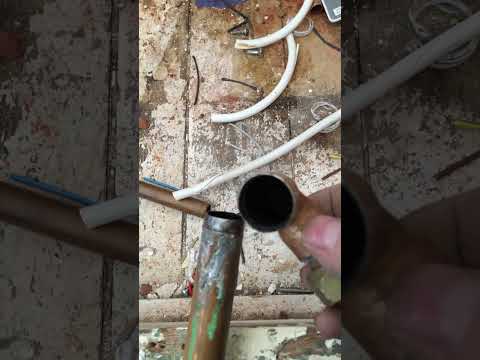 Gas leak failed copper plumbing fitting. How not to solder copper pipe. #plumber #plumbing