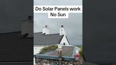 Do solar panels work when there’s no sun?  #netzero  #renewableenergy ￼