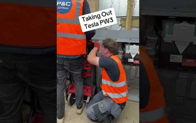 Tesla Powerwall 3 removal