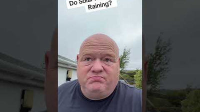 Do Solar Panels Work When It’s Raining? (The Real Truth) #netzero