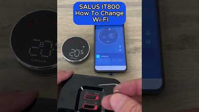 How to Change Wi-Fi Settings on the Salus iT800 Smart Thermostat