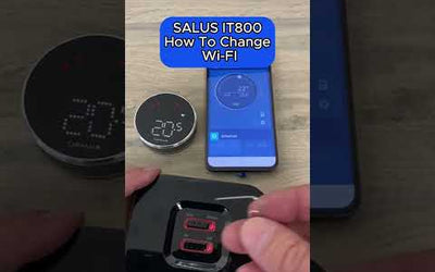 How to Change Wi-Fi Settings on the Salus iT800 Smart Thermostat