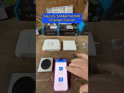 SALUS Smart Home New User Change Ownership