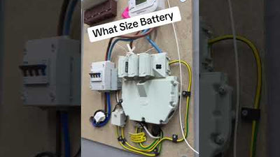 What size battery should you get for your battery storage solution? ￼