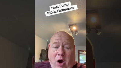 Does a heat pump work in a 1800s farmhouse